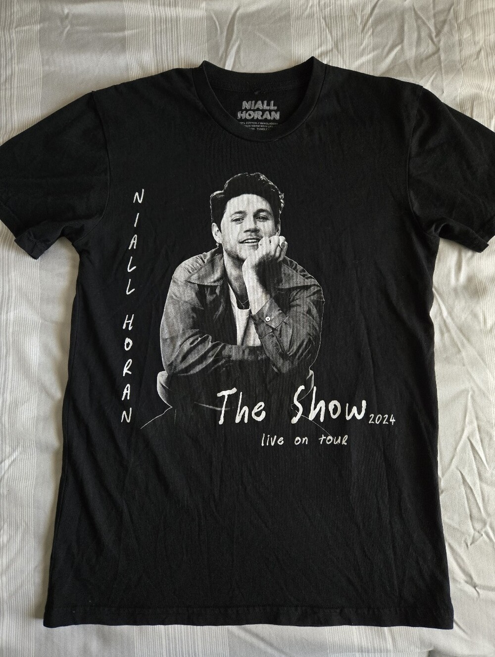 Niall Horan The Show 2024 Concert Live On Tour T-shirt Size Small